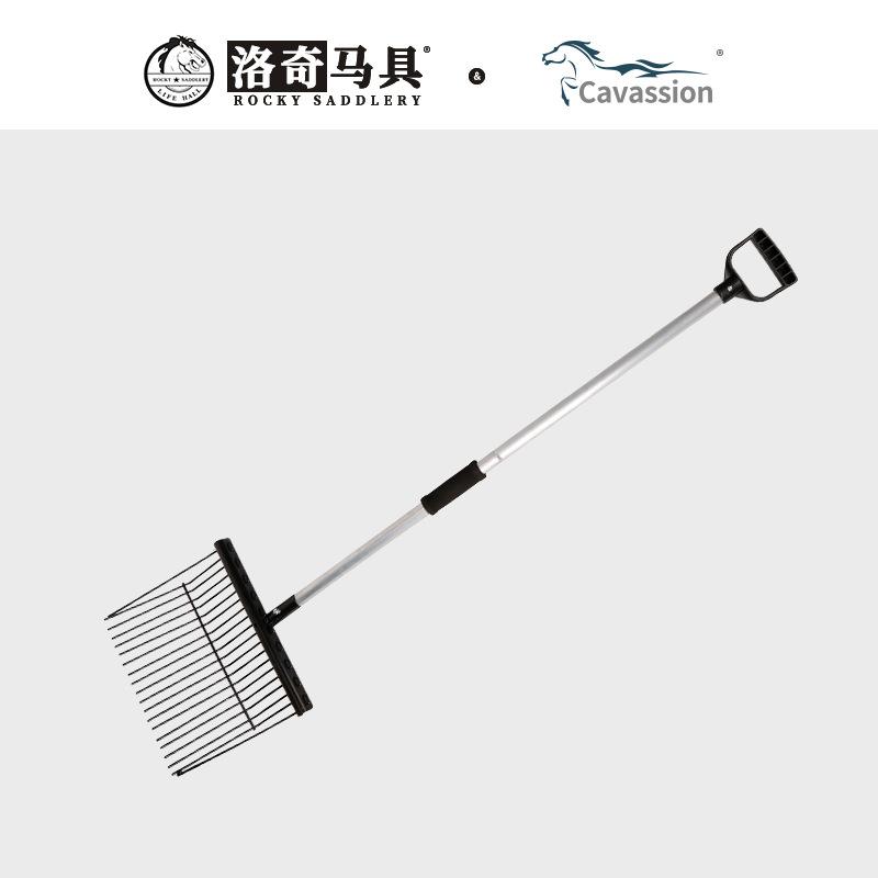 爆款代贴叉马粪叉铁叉草料叉叉子叉头洛奇马具马术用品工厂