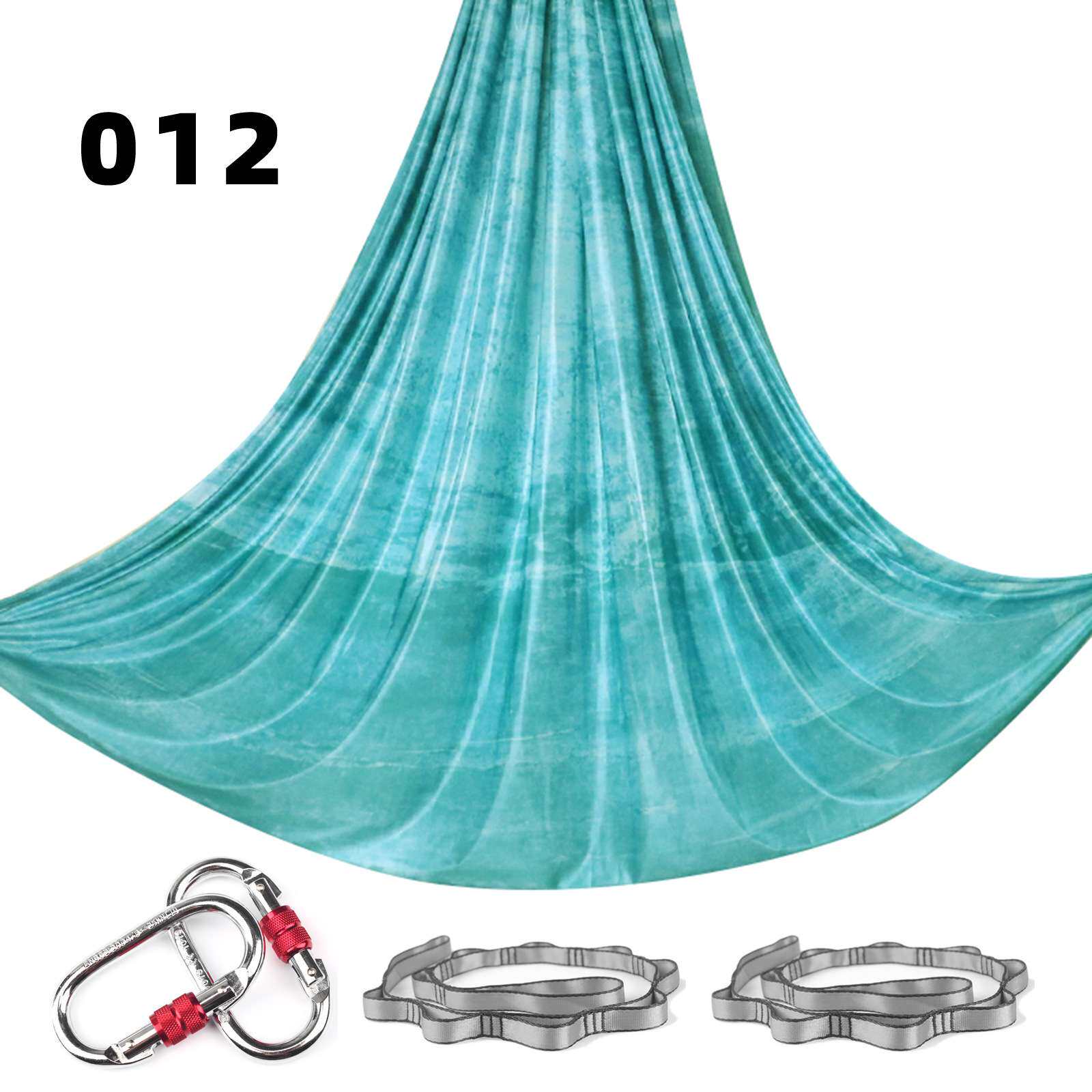 空中瑜伽吊床10m彩色面料家用高空弹力吊绳瑜伽馆挂布YogaHammock