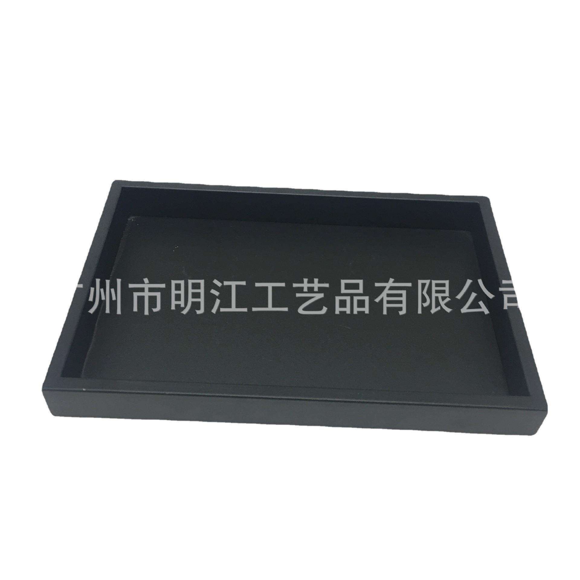 新中式铁艺长方形托盘架桌面仿真花艺假花盆栽摆架室内样板房