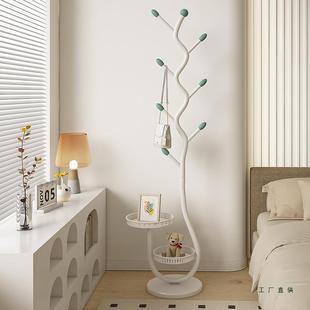 卧室轻奢树杈挂衣架落地立式挂包衣帽架铁艺放衣服置物架家用客厅