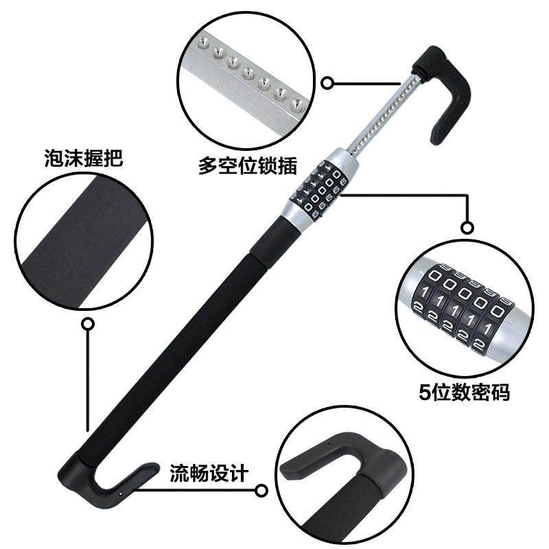汽车通用踏板锁密码离合器锁方向盘汽车防盗锁车用离合器刹车油