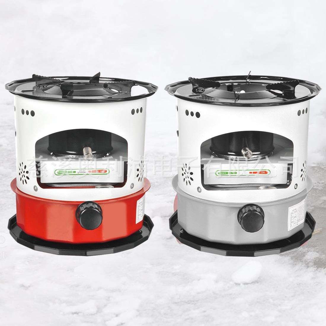 ALP-909煤油炉取暖器户外冰钓野营家用手提式燃油煤油取暖烤火炉