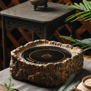 家用静音茶炉复古煮茶炉烧水煮茶陶壶电陶 台湾老岩泥电陶炉茶炉