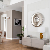 Zieta 北欧艺术客厅圆环镜 Rondo 波兰进口正版 墙面装 饰