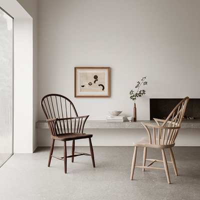 CarlHansen&Søn进口餐椅书椅