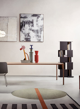 意大利进口正版 MDF Italia 书柜 Qubit 展示柜隔断