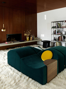 法国进口正版 Ligne Roset Asmara 写意空间波浪沙发