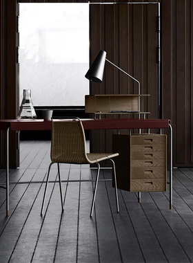 丹麦进口正版 Carl Hansen & Søn AJ52 Arne Jacobsen书桌写字台