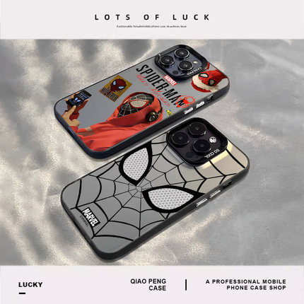 适用小米13pro手机壳15蜘蛛侠14新款11ultra红米k80k70e至尊k60k50k40k90/17高级感note12男生turbo4漫威3/10