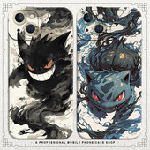 15爱酷iq 水墨神奇宝贝适用iqoo13pro手机壳z9turbo vivo 耿鬼12妙蛙种子11s宝可梦neo9伊布10动漫8 7se6