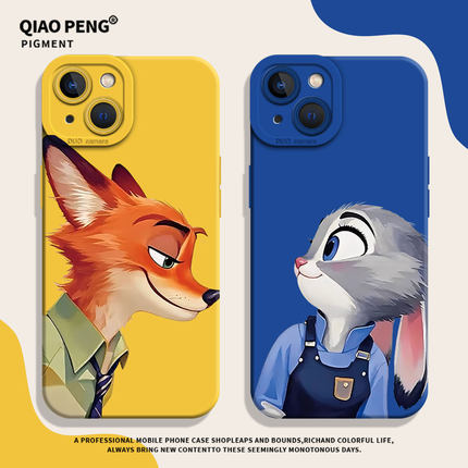 对视朱迪尼克适用小米17promax手机壳15疯狂动物城12s搞怪13趣味11红米k90k80k70k60k50k40/note14/10/turbo4