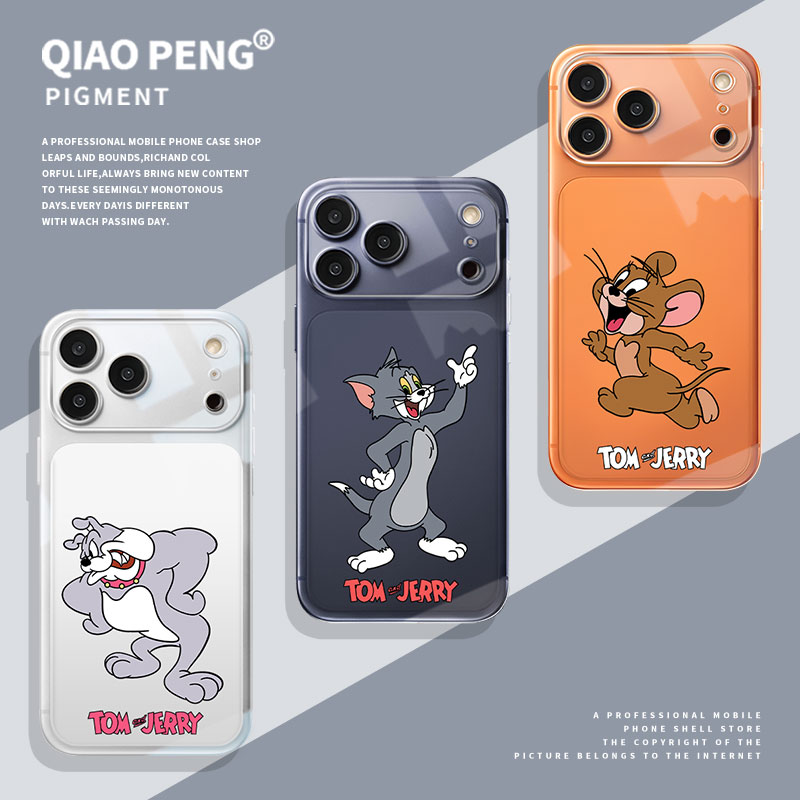 适用苹果系列手机壳动漫汤姆杰瑞