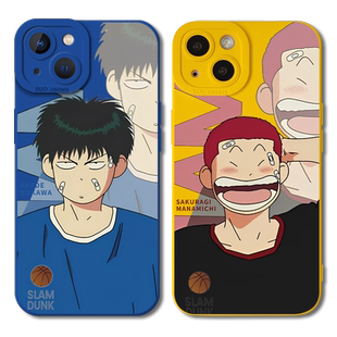 灌篮高手手机壳适用苹果16流川枫iPhone15promax硅胶14樱木花道13动漫12mini男生11/17/xs动漫xr/x/8plus套7p