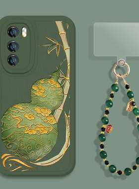 国风葫芦适用小米17promax手机壳14/15新款13绿色12新中式11红米k80k70k60k50k40k90挂绳note10新款turbo老人