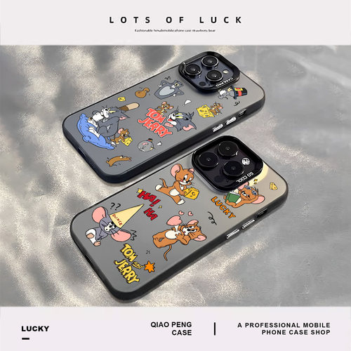 适用iqoo手机壳创意猫和老鼠