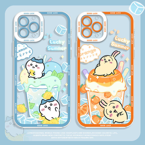 适用小米红米手机壳果汁chiikawa