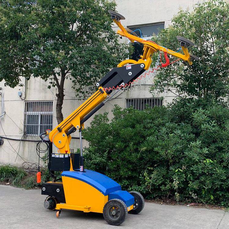 奥莱玻璃安装机械手 电动玻璃搬运车 玻璃吸盘车