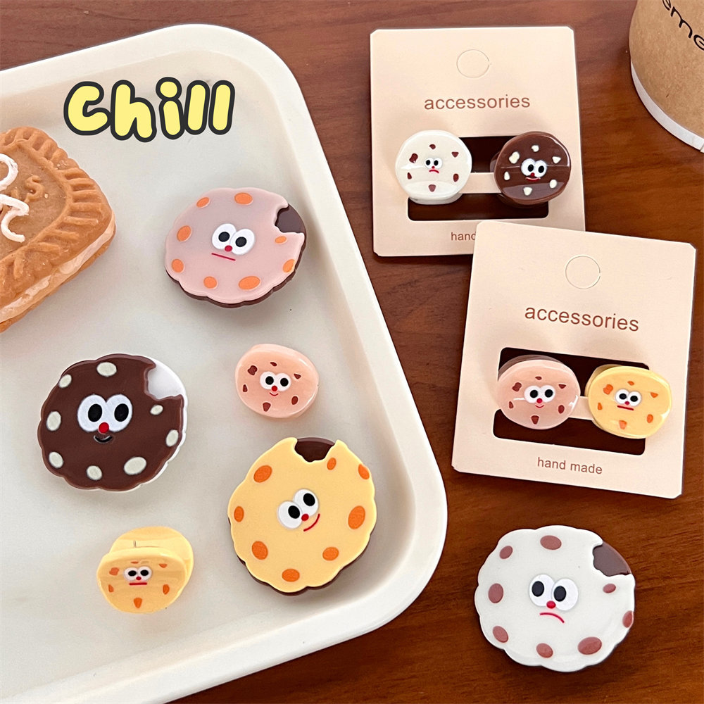 婚礼礼物曲奇芝士迷你发夹可爱搞怪创意刘海夹套装小抓夹儿童碎发