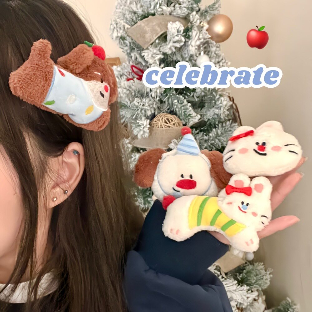春节小礼品腾亿发夹可爱卡通公仔儿童发饰春夏季萌宠刘海夹边夹原,饰品/流行首饰/时尚饰品新,发饰,淘宝优惠券,粉丝福利购,淘宝优惠卷