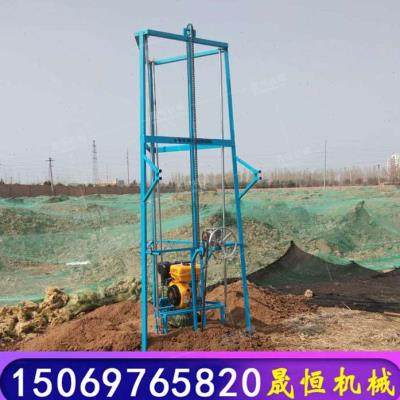 新款 电线杆挖坑机 打洞大型 2米4水泥杆打坑机 电力工程电杆