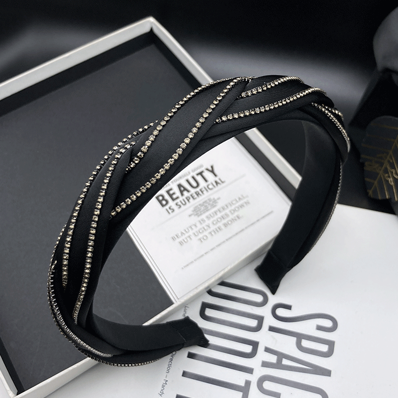 公主风气质镶钻发卡发箍女2023网红新款高颅顶显脸小压发洗脸头箍,饰品/流行首饰/时尚饰品新,发饰,淘宝优惠券,粉丝福利购,淘宝优惠卷