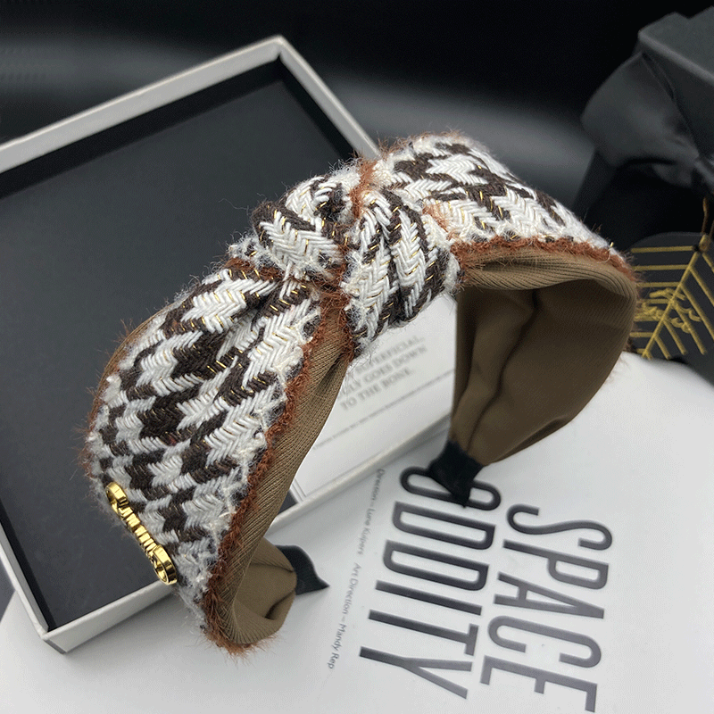 临嫣发箍布艺原创设计宽边头箍