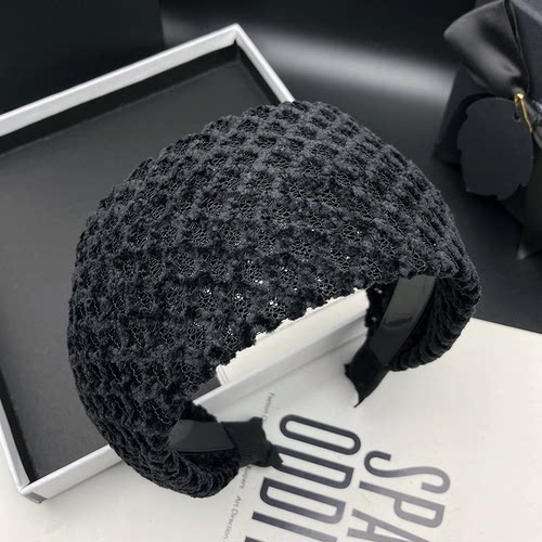 临嫣发箍布艺复古宽边发饰