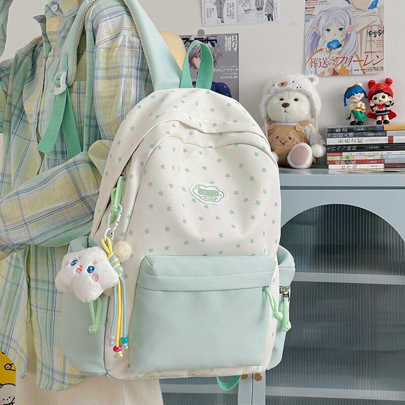 书包女初高中生小学生大容量背包