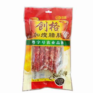 创格加瘦腊肠500克腊肉煲仔饭咸甜味农家特产广式广味香肠年货