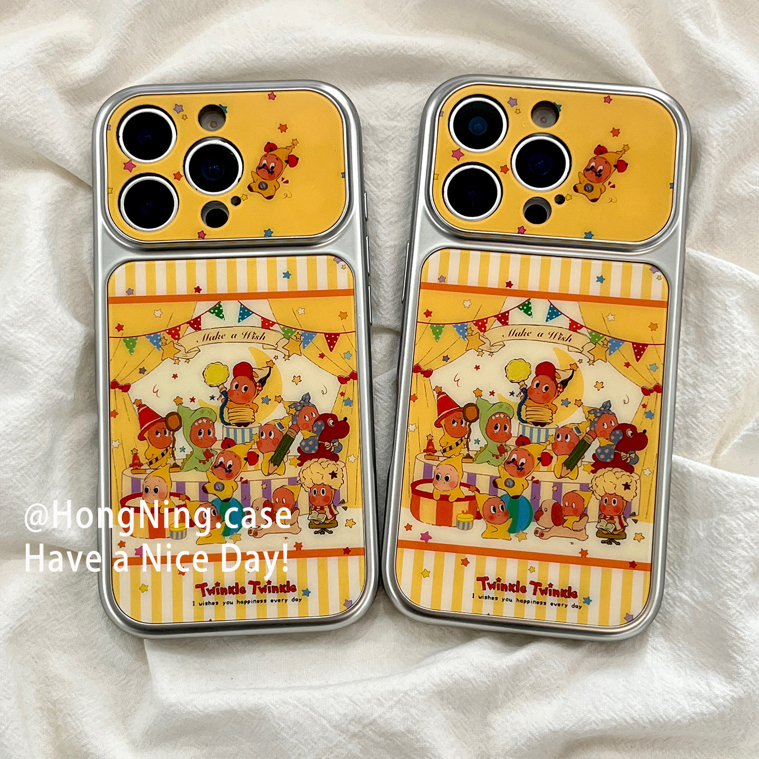 鎏金电镀可爱星星人派对适用iPhone17ProMax手机壳苹果16pro新款15PRO女小众13硅胶14防摔创意网红全包保护套,3C数码配件,手机保护套/壳,淘宝优惠券,粉丝福利购,淘宝优惠卷