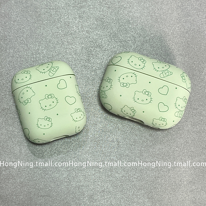 可爱甜妹HelloKitty适用新三代airpods4保护套女新款苹果蓝牙无线耳机壳1/2代硅胶软airpodspro二代小众网红