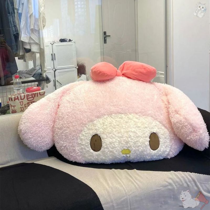 美乐蒂库洛米公仔抱枕玉桂狗玩偶生日礼物靠枕床头背靠垫女生睡觉