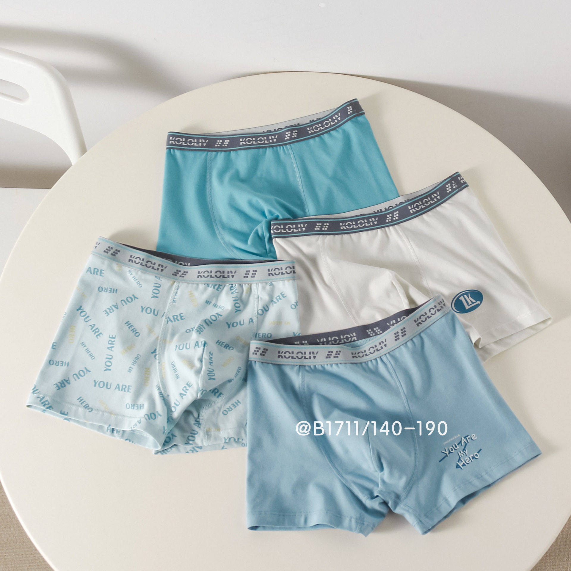 可乐梨青少年童平角裤宽腰儿童四角裤中大童学生中腰抗菌短裤,童装/婴儿装/亲子装,内裤,淘宝优惠券,粉丝福利购,淘宝优惠卷