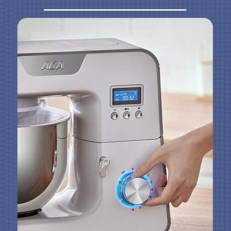 ACA北美电器厨师机家用多功能小型搅面揉面打面全自动活面和面机