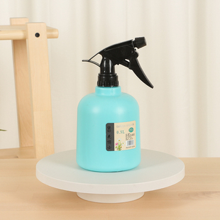 花博士容量0.5L蓝色小喷壶儿童园艺喷水壶浇花壶家用消毒室内清洁