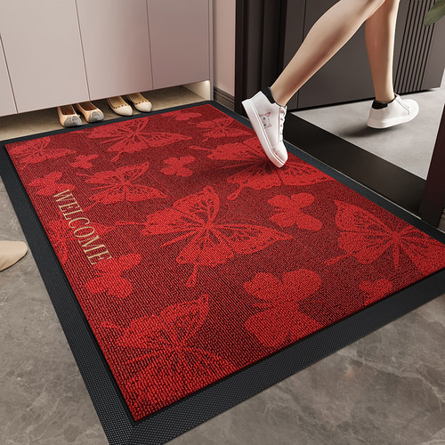 入户门地垫高端大门口进门脚垫高级耐脏免洗脚垫加厚防滑橡胶地毯
