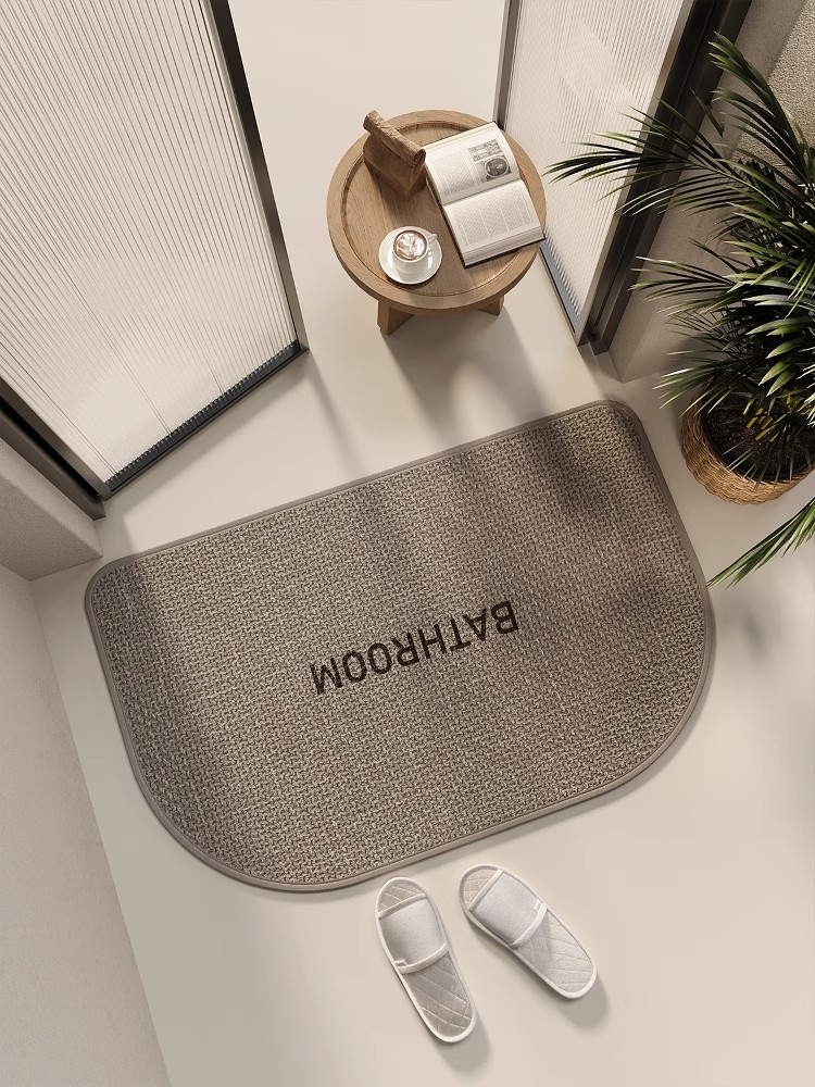 卫生间吸水地垫，卫生间速干门垫，简易卫生间防滑脚垫，防污防摔