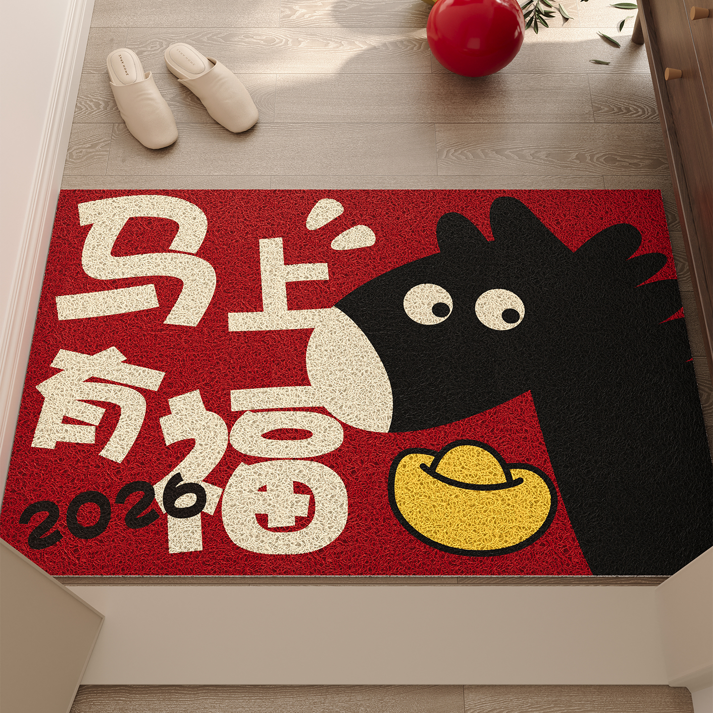 入户玄关丝圈防滑耐脏免洗门垫