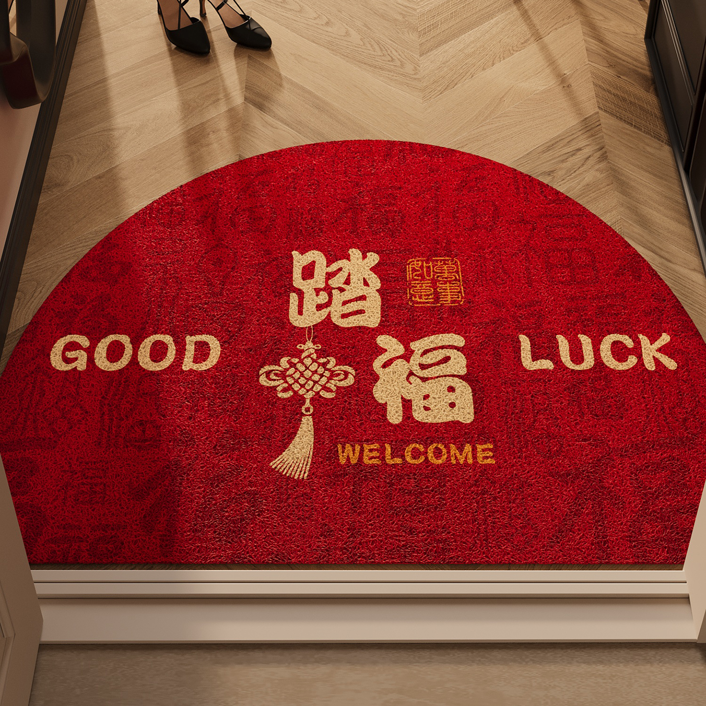 入户门地垫玄关大门口丝圈耐脏