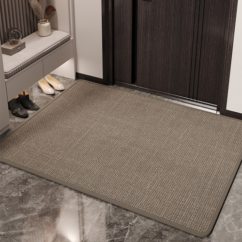 入户门地垫简约耐脏除尘大门口防滑脚垫玄关室内家用防摔免洗地毯