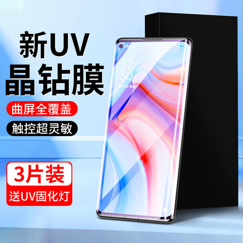 白洛适用opporeno4pro钢化膜