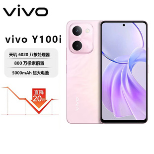 双频WiFi大容量电池大内存44瓦快充智能手机 全网通5G vivo Y100i
