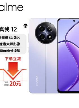 Realme/真我 12 1亿像素大师影像 512GB大内存 5000mAh长续航手机