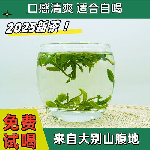 好口感安徽霍山黄芽散装口粮茶叶
