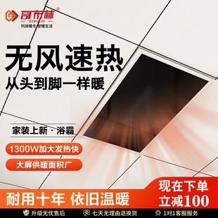 哥布林石墨烯浴霸远红外取暖器家顶浴室卫生间房间加热用集成吊
