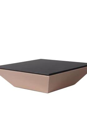 轻奢软装托盘PU皮革托盘展示板样板间衣帽间展示道具饰品摆件底座