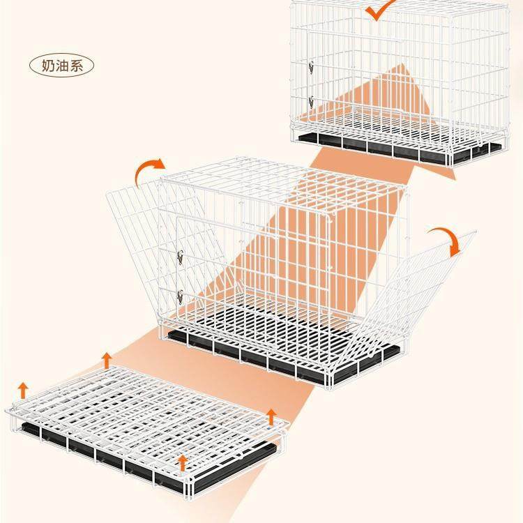 狗笼子中型犬室内家用小型犬泰迪柴犬博美比熊宠物专用铁猫笼狗窝,宠物/宠物食品及用品,玩具/造景装饰,淘宝优惠券,粉丝福利购,淘宝优惠卷