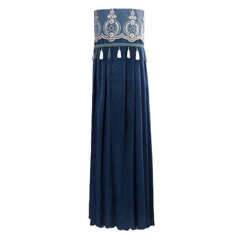 新款北欧圆柱空调罩套开机不取立式柜机圆形空调防尘罩奥克斯美的