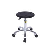 pu发泡四孔凳旋转圆凳防静电凳子车间流水线升降工作椅实验凳