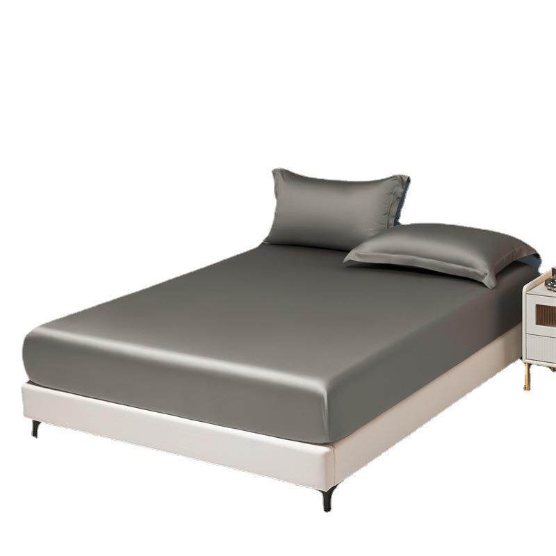 100S天丝床笠单件夏季裸睡冰丝床罩三件套床垫子保护罩床单套全包